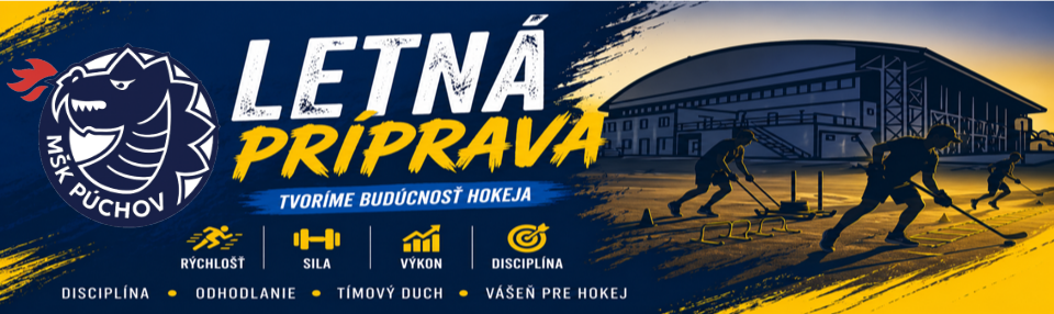 Rozpis Letnej prípravy mládeže hokejového klubu 5,6/2026